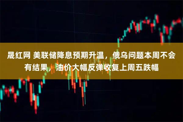 晟红网 美联储降息预期升温，俄乌问题本周不会有结果，油价大幅反弹收复上周五跌幅